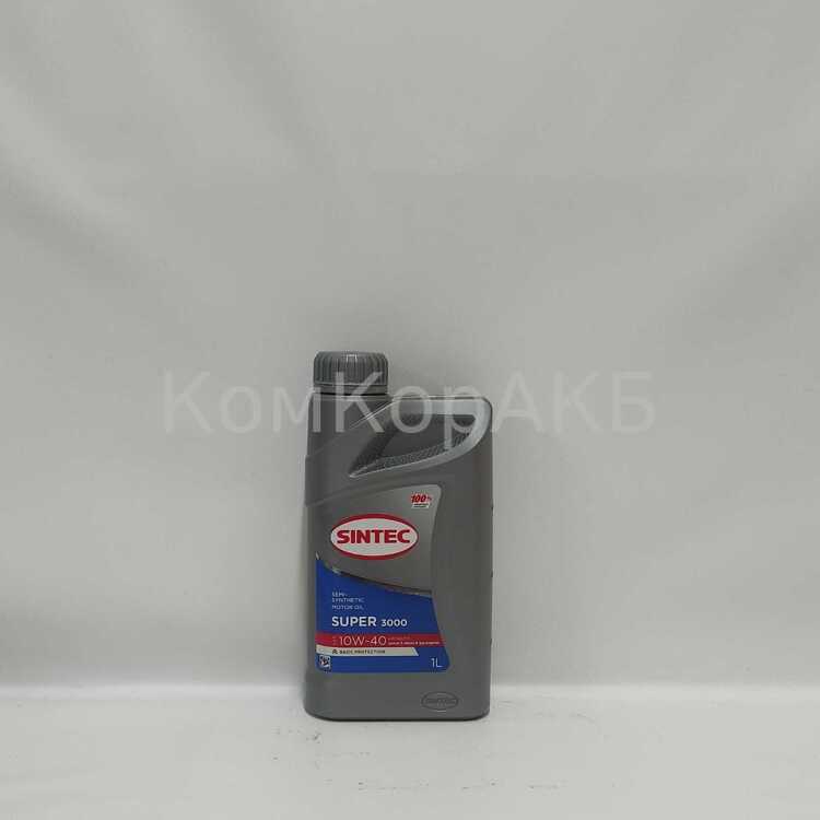 Масло моторное SINTEC Super 3000 полусинтетика 10W-40 1л.